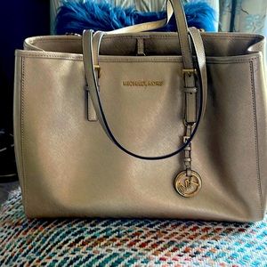 Michael Kors gold bag